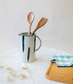 Outlet Serviette Bourdon Toile Mimi Vichy 45 X 45 Cm Linge De Table