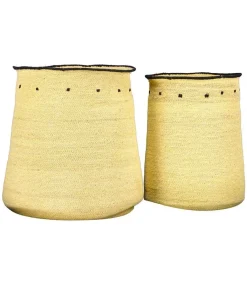 Clearance Set De 2 Paniers Hauts "Mare" Rangements