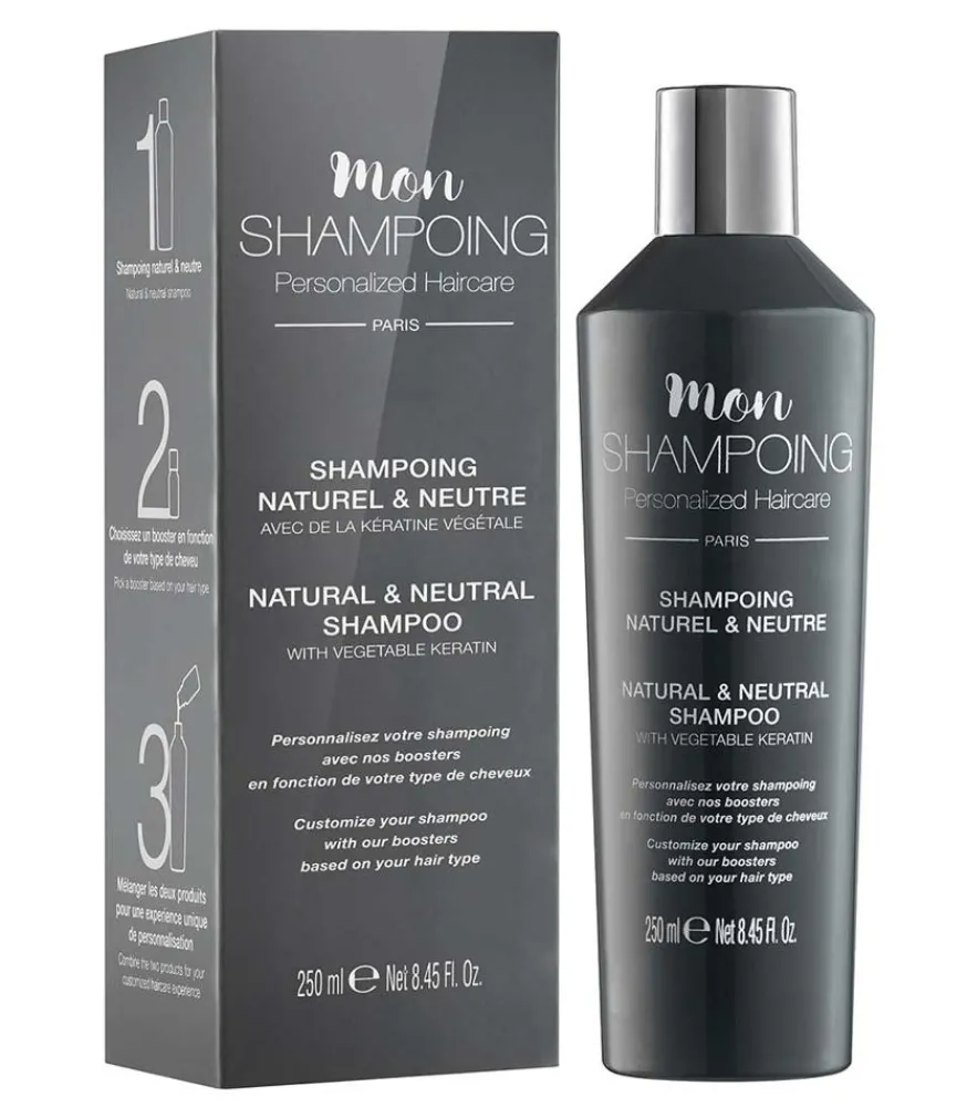 Shampoing Naturel & Neutre A La Keratine Vegetale 250 Ml Femme Soins Cheveux