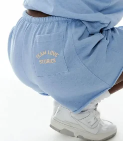 Online Short Becky Blue Femme Bas