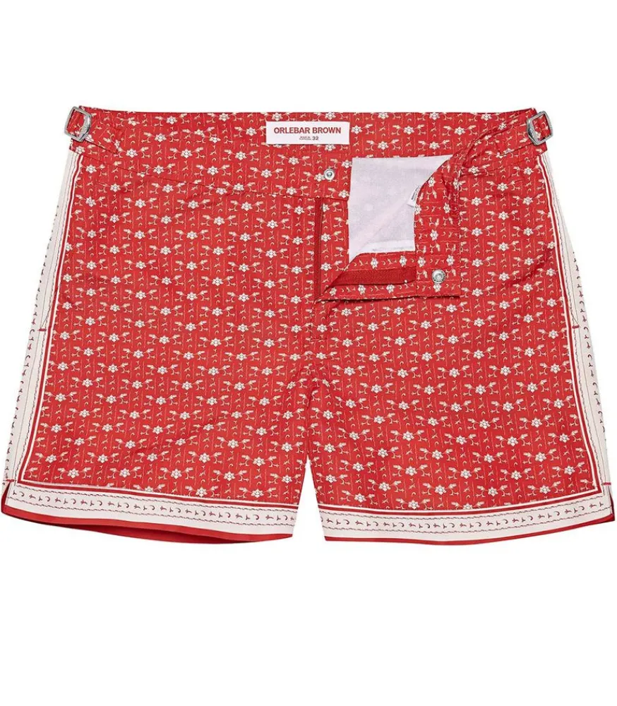 Outlet Short De Bain Homme Setter Vermillion Sea Mist Bandana Homme Shorts De Bain