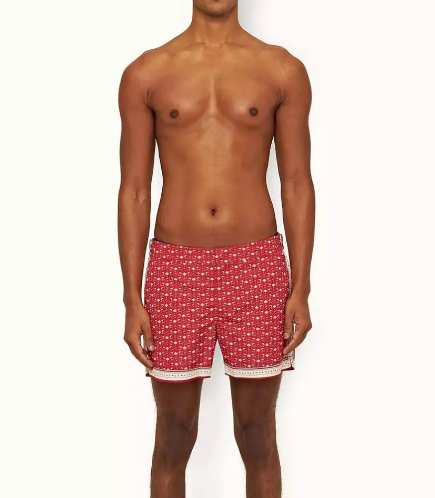 Outlet Short De Bain Homme Setter Vermillion Sea Mist Bandana Homme Shorts De Bain