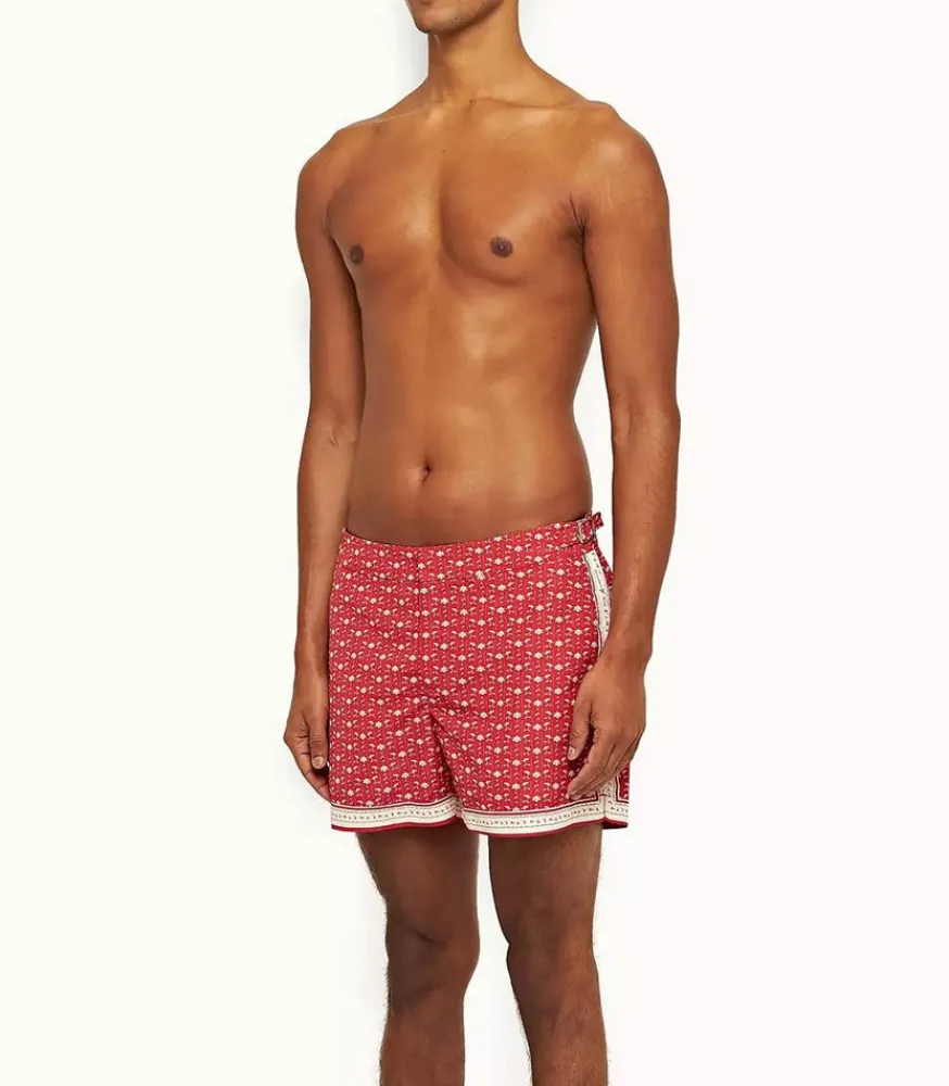 Outlet Short De Bain Homme Setter Vermillion Sea Mist Bandana Homme Shorts De Bain