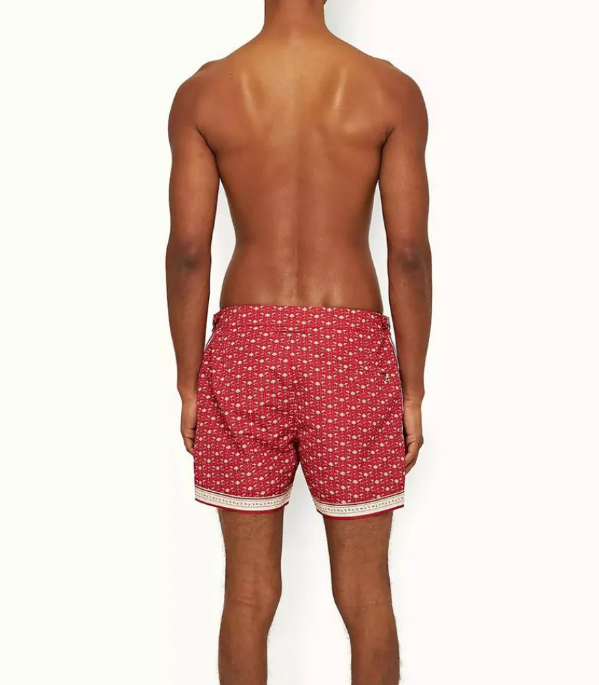 Outlet Short De Bain Homme Setter Vermillion Sea Mist Bandana Homme Shorts De Bain