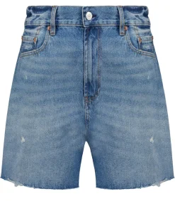 Outlet Short En Denim Encons Wash Femme Bas