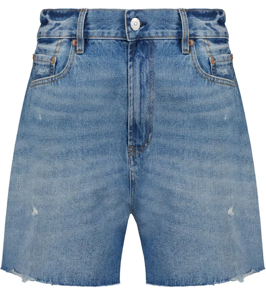 Outlet Short En Denim Encons Wash Femme Bas