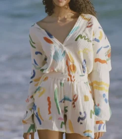 Hot Short En Gaze De Coton Prelude Femme Bas