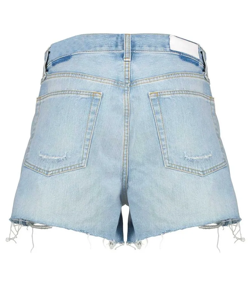 Short En Jean Low Slung Femme Bas
