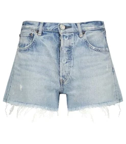 Discount Short En Jean Mathews Light Blue Femme Bas