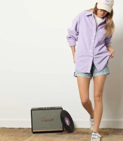 Outlet Short En Jean Parker Covet Femme Bas