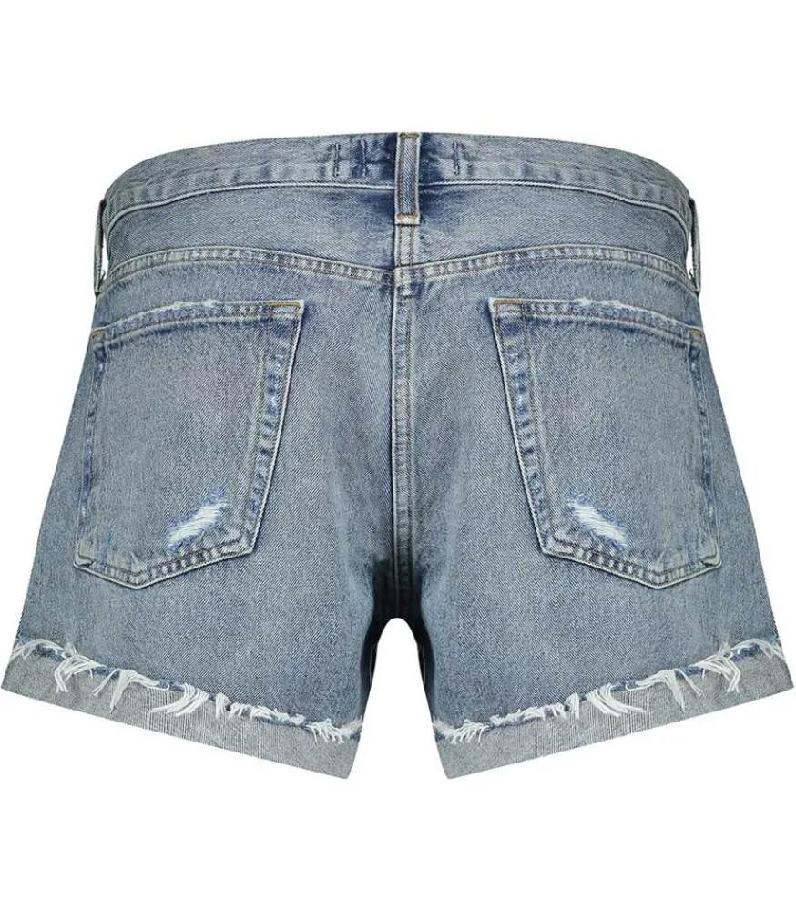 Outlet Short En Jean Parker Heat Wave Femme Bas