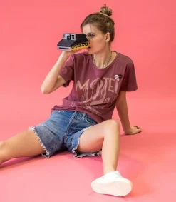 Outlet Short En Jean Parker Heat Wave Femme Bas