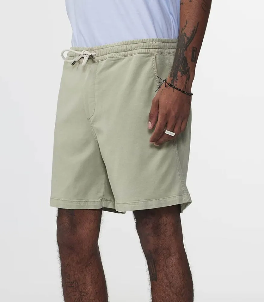 Discount Short Gregor 1154 Oil Green Homme Shorts