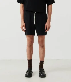 Outlet Short Homme Fizvalley Noir Homme Shorts