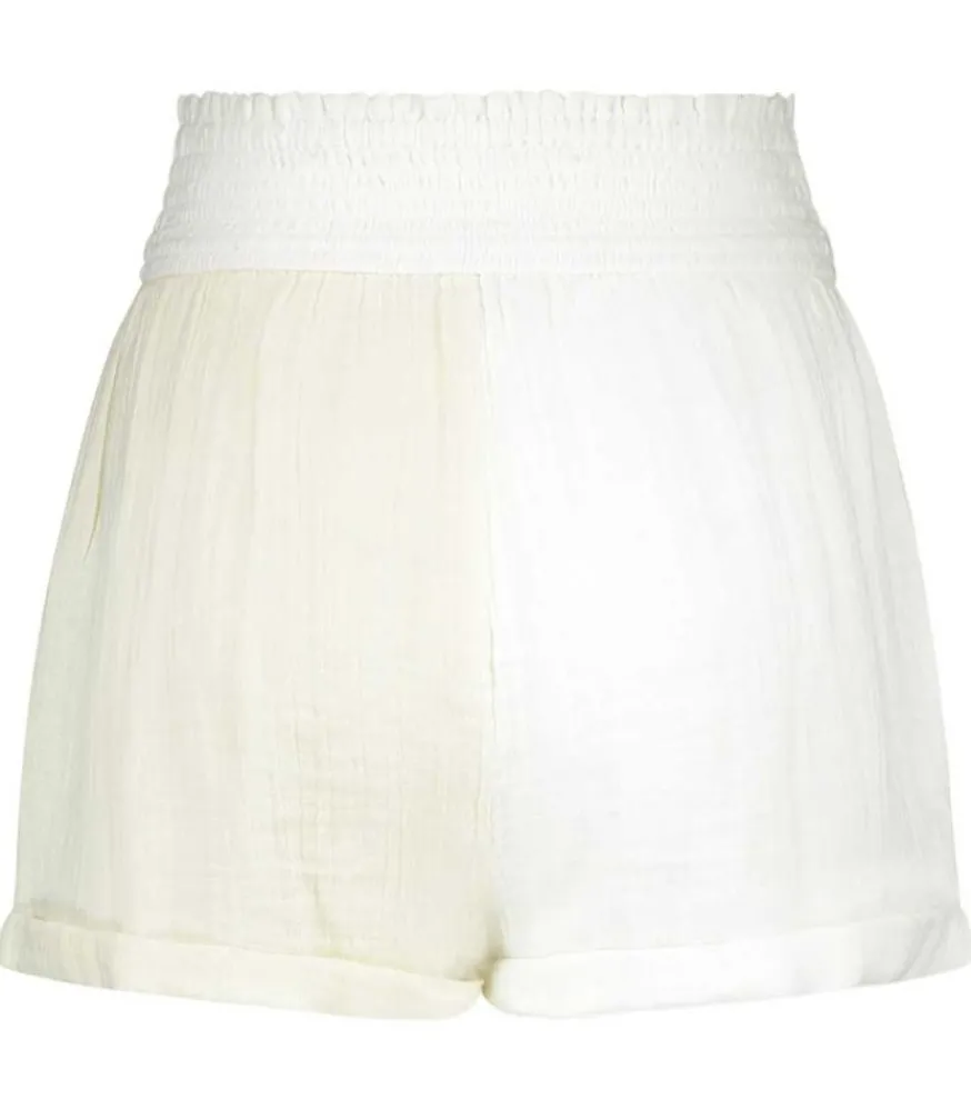 Online Short Paperbag Adrian Gaze De Coton Soft White/Natural Femme Bas