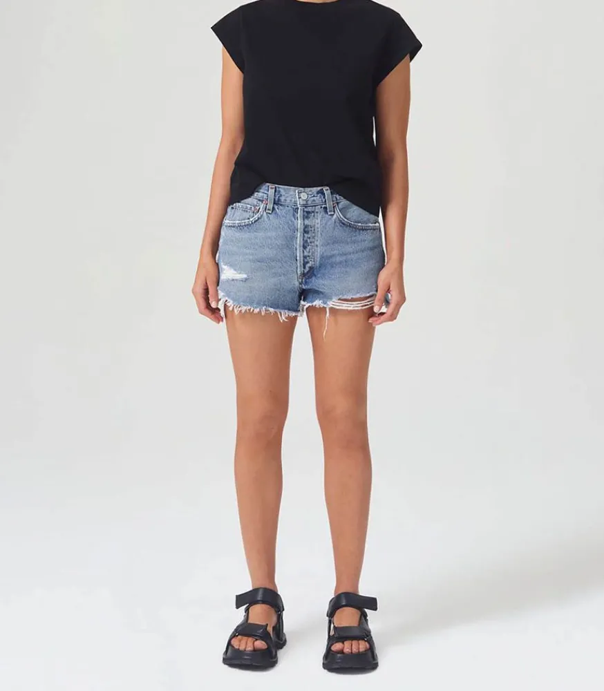 Clearance Short Parker Vintage Cut Off In Grudge Femme Bas