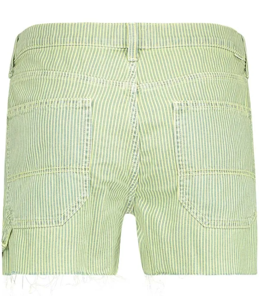 New Short Raye Utility Fray Femme Bas