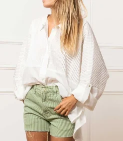 New Short Raye Utility Fray Femme Bas