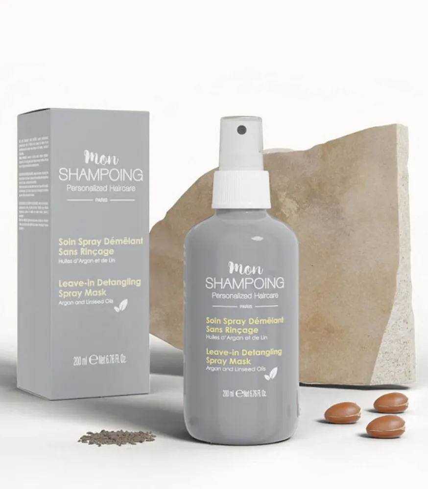 Discount Soin Spray Demelant Sans Rincage Huiles D'Argan Et De Lin 200Ml Femme Soins Cheveux