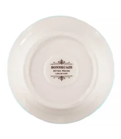Online Soucoupe 1F75 En Porcelaine Bleu Clair / Or Assiettes & Plats