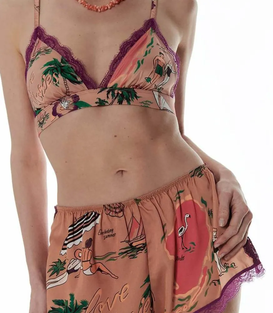 Clearance Soutien-Gorge Filippa Brown Femme Lingerie