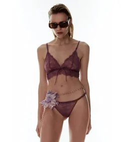 Sale Soutien-Gorge Gwen Purple Femme Lingerie