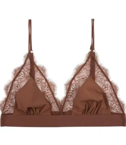 Clearance Soutien-Gorge Love Lace Dark Brown Femme Lingerie