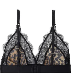 Hot Soutien-Gorge Love Lace Leopard Femme Lingerie