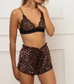 Hot Soutien-Gorge Love Lace Leopard Femme Lingerie