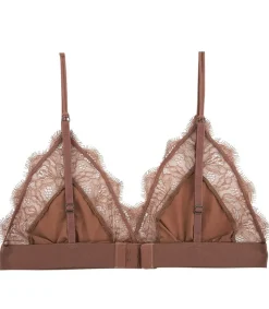 Hot Soutien-Gorge Love Lace Middle Brown Femme Lingerie