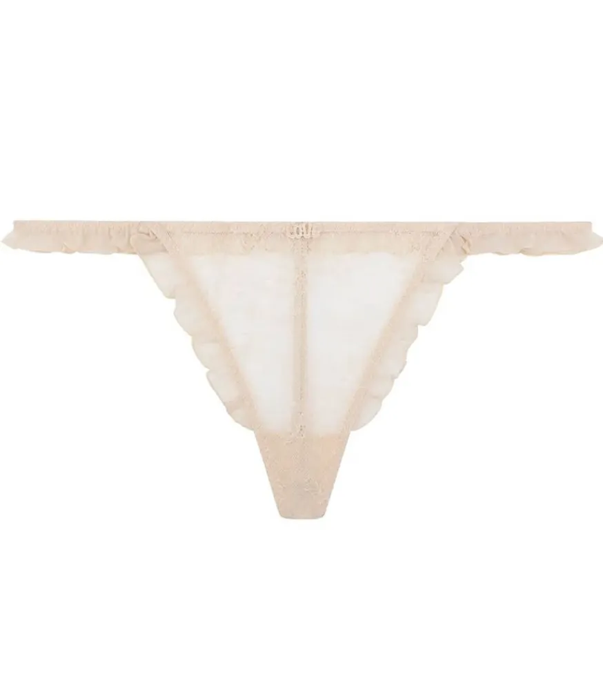 Sale String Francesca Off White Femme Lingerie