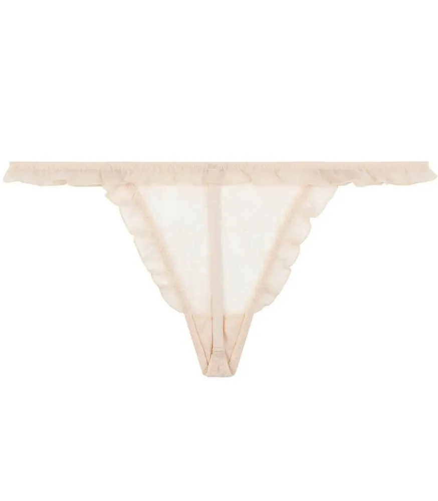 Sale String Francesca Off White Femme Lingerie