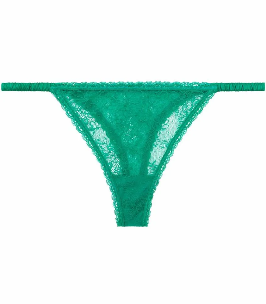 String Roomie Green Femme Lingerie