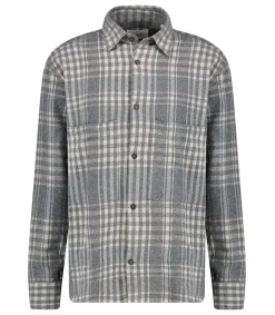 Outlet Surchemise Homme Freddy Grey Check Homme Chemises