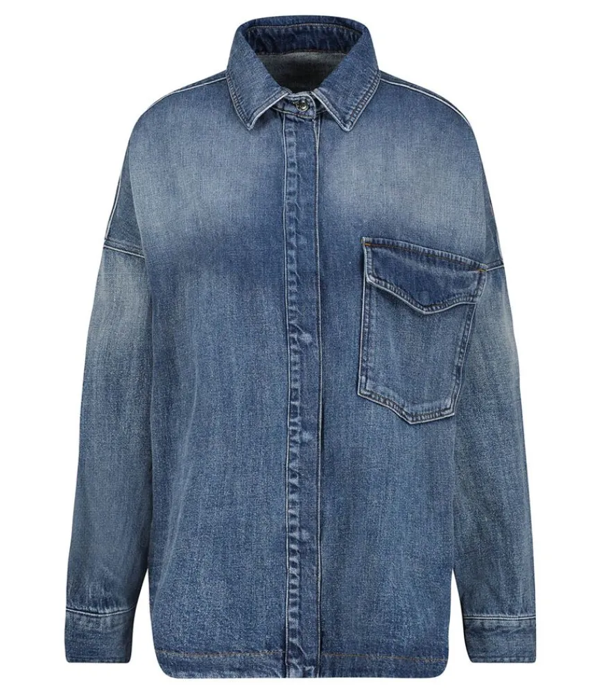 Surchemise Rosa Bleu Foncee Femme Hauts