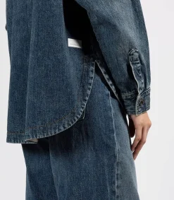 Surchemise Rosa Bleu Foncee Femme Hauts