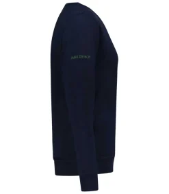 Online Sweat-Shirt Donker Blauw X Jane De Boy Femme Mailles & Sweats