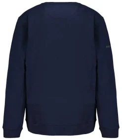 Online Sweat-Shirt Donker Blauw X Jane De Boy Femme Mailles & Sweats
