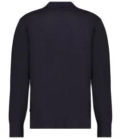 Discount Sweat-Shirt Homme Zippe Harald Navy Blue Homme Sweat-Shirts