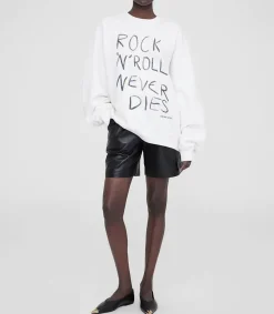 Best Sweat-Shirt Miles Rock N Roll Ivoire Femme Mailles & Sweats