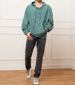 Hot Sweat-Shirt Paselo En Soie Femme Mailles & Sweats