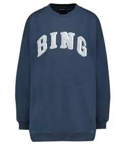 Online Sweat-Shirt Tyler Bing Navy Femme Mailles & Sweats
