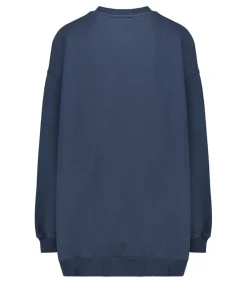 Online Sweat-Shirt Tyler Bing Navy Femme Mailles & Sweats