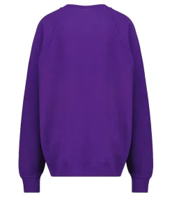 Discount Sweat-Shirt Vintage Brode Jane De Boy Violet Femme Mailles & Sweats