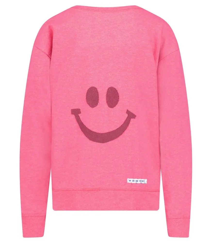 Discount Sweat-Shirt Vintage Smile Joy X Jane De Boy Rose Femme Mailles & Sweats