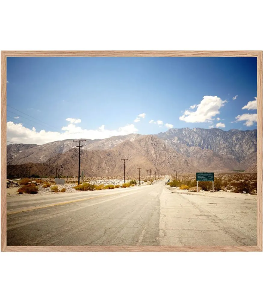 Discount Tableau Avec Cadre "Burning Sun" 30X40Cm Affiches & Tableaux