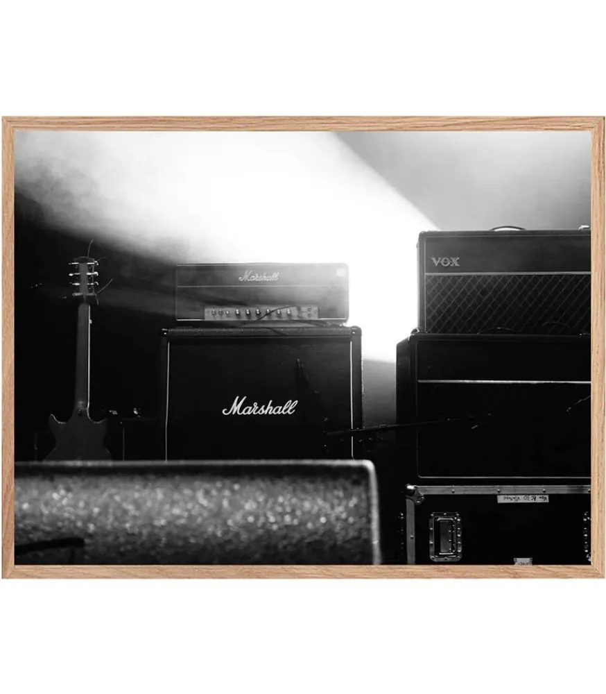 Sale Tableau Avec Cadre "Sound Light" 60X80Cm Affiches & Tableaux