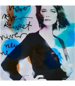 Sale Tableau "Never Regret" 130X130Cm Affiches & Tableaux