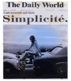 Clearance Tableau "Simplicite" 60 X 50 Cm Affiches & Tableaux