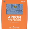 New Tablier 5 Poches Coton Denim Bleu Linge De Cuisine